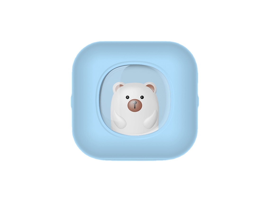 Mini Wireless Gift Child Birthday X7 Azul YUNZII (inclui um Rolo de Papel Higiênico)