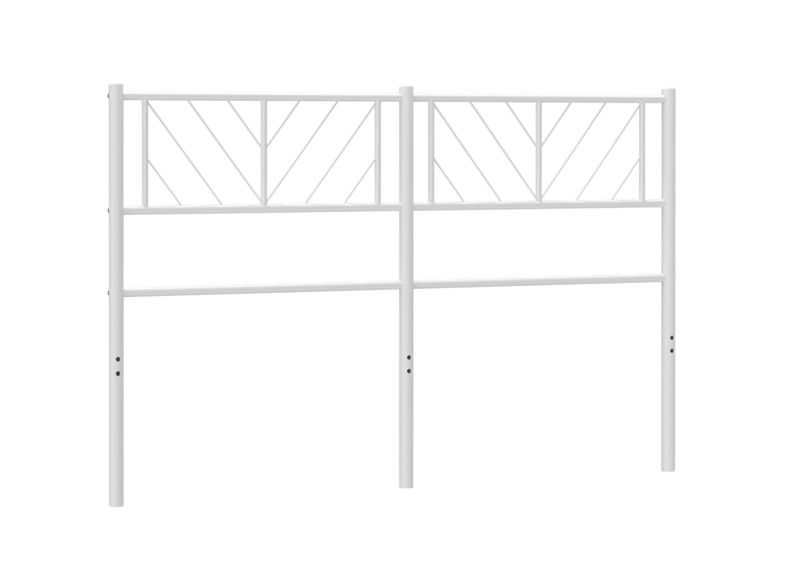 Headboard, Headboards Vidaxl Branco Aço (120 Cm)