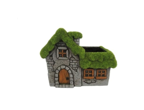 Macetero Casa Musgo 19x12x15 Cm 54116 Fedor