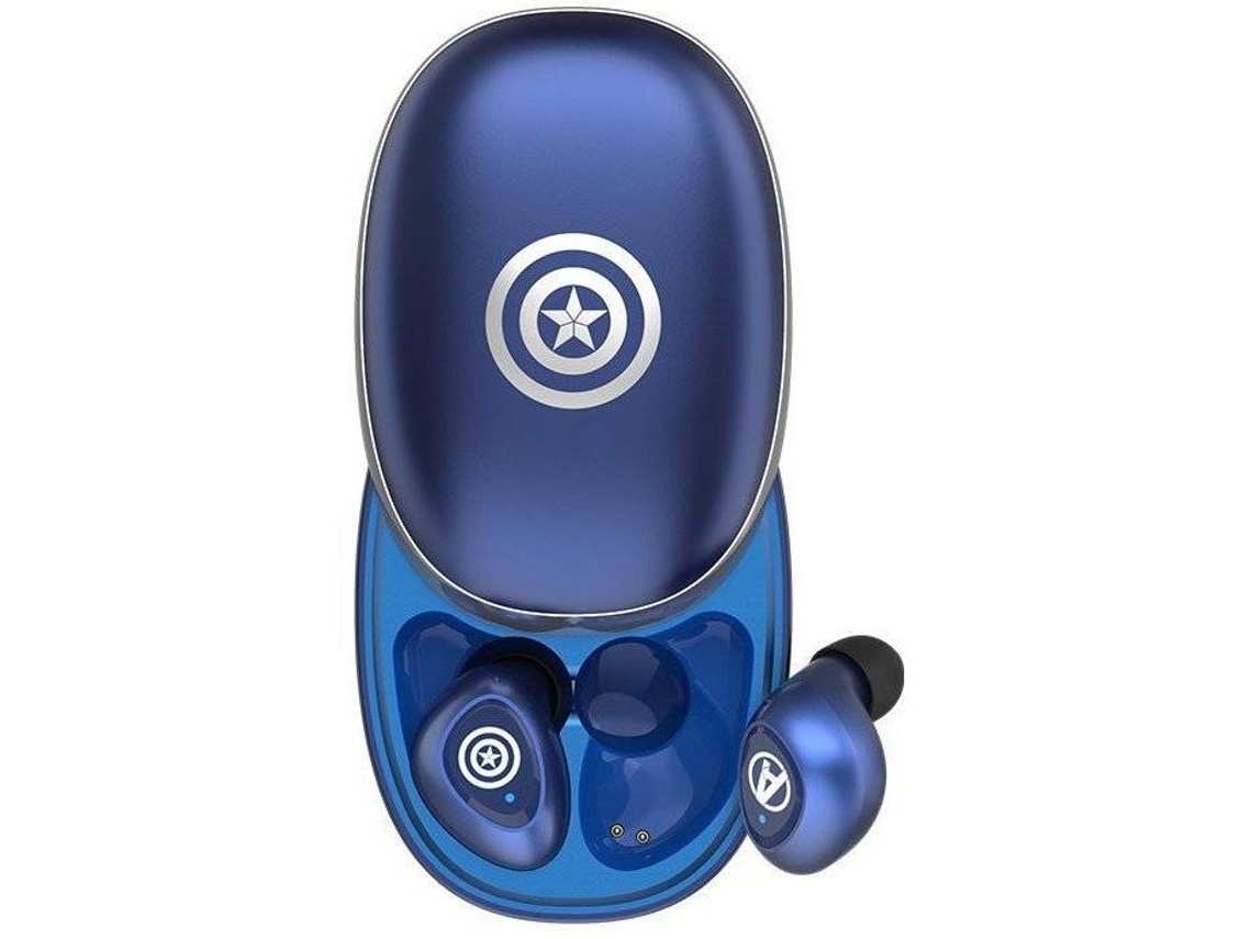 Auriculares Bluetooth True Wireless ENZONS  Sem Fio de Redução Real de Ruído   Estéreo Intra- Marvel 6D  Slide Type Bl
