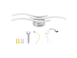 Luz de Teto Led Embutida Quadrada 48W | S/MARCA