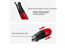 Vaporizador de Roupas Portátil 1500w, Aquecimento Rápido em 15 Segundos para Uso Doméstico e Viagens BRILVIBERA (azul)