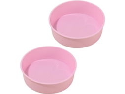 Conjunto De 2 Formas Redondas De Silicone Stahad Para Gelatina