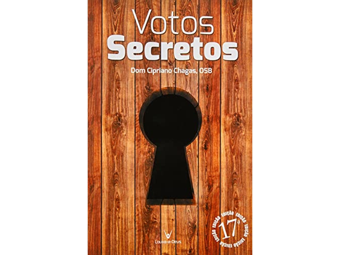 Livro Votos Secretos de Chagas e Cipriano (Português)