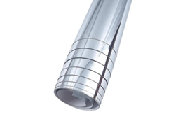 Rolo de Espelho Flexível Autoadesivo 50cm x 200cm sem Vidro com Marca