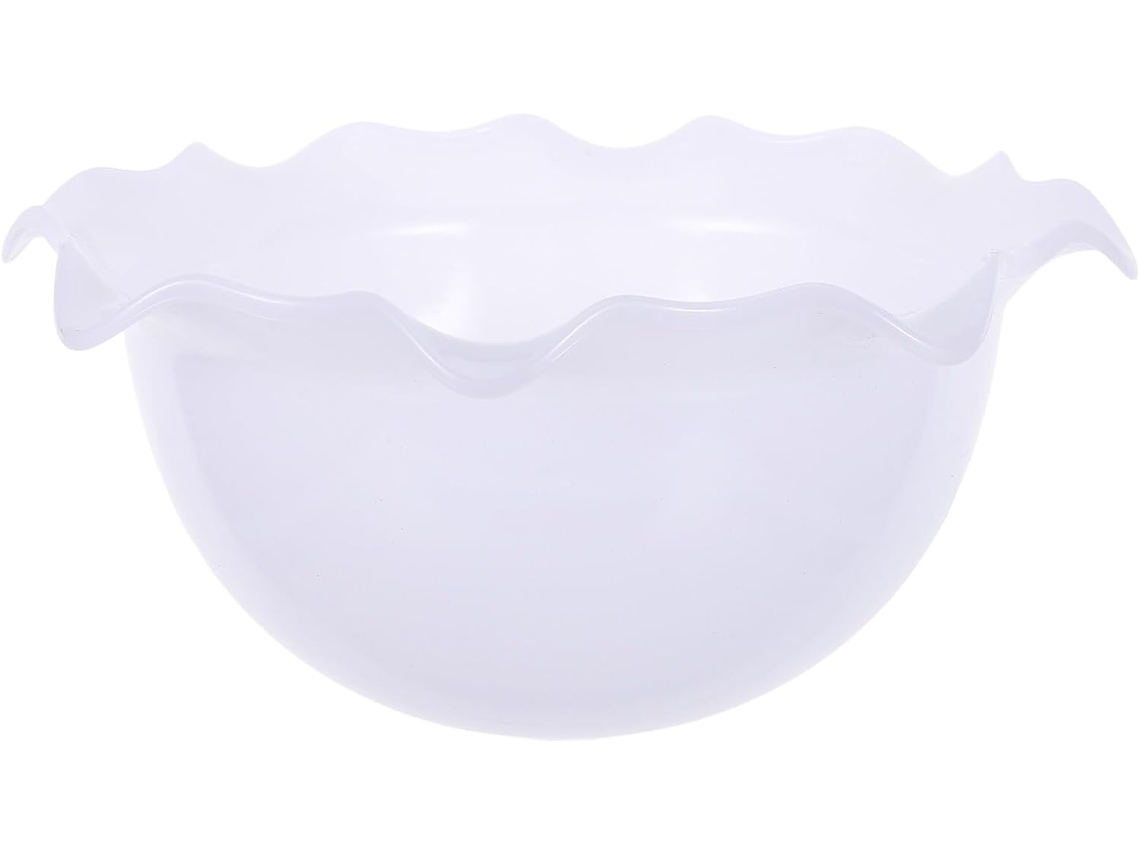Moldura Floral Vintage em Acrílico, 42 Mm de Diâmetro, 235 X 11 Cm, Ideal para Luminária de Mesa. SFUSHOS