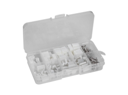 Conector De Fio Terminal Jst Xh, 230 Peças, Agulha Externa Reta, 2/3/4/5 Pinos, Peças Elétricas