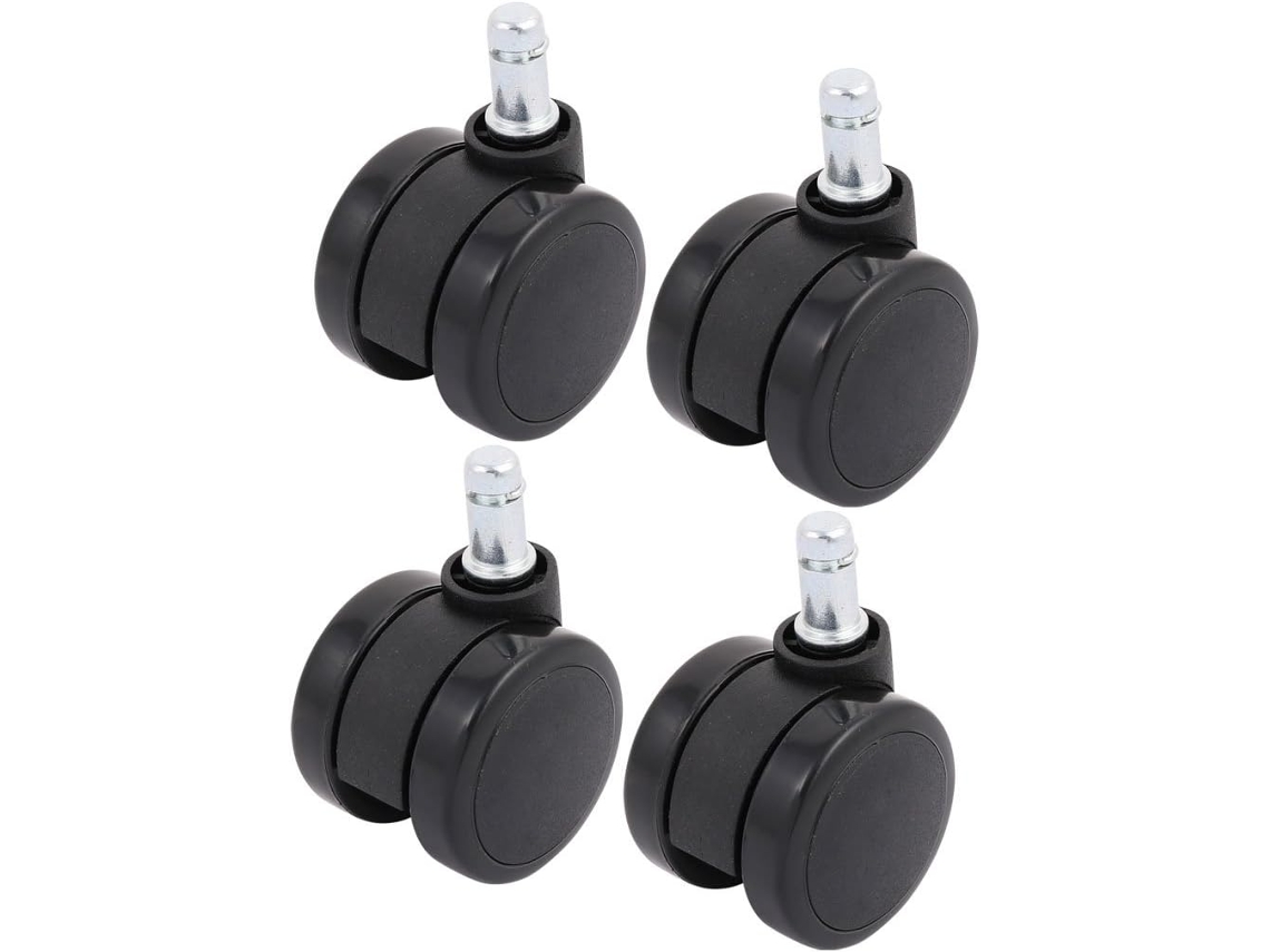 Aexit Rodízio Duplo Giratório De 2, (11 Mm), 4 Unidades, Pu