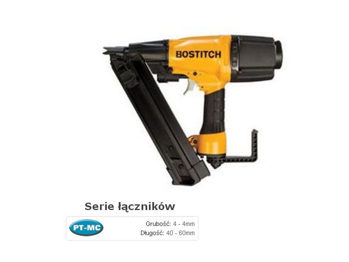 Pregador Pneumático Para Fixadores De Metal Mcn250 E Bostitch