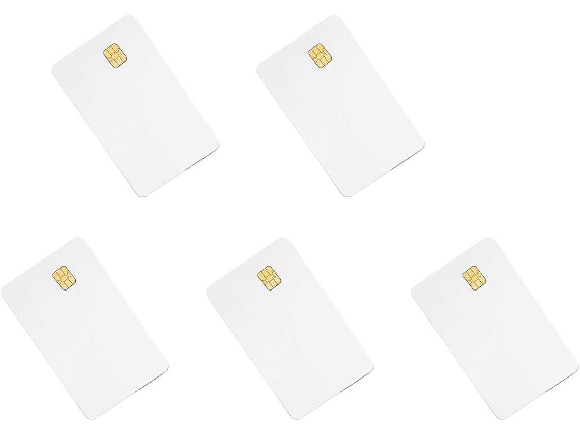 Cartão Com Chip Java Jcop J3r150 - Cartão Java Jcop4 De Interface Dupla Sem Fusão Com Função Emv, Pacote Com 5 Unidades