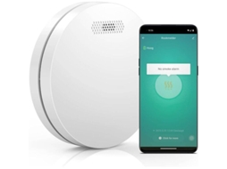 Detector Co Fumaça Wi-fi Alarme Bateria 10 Anos
