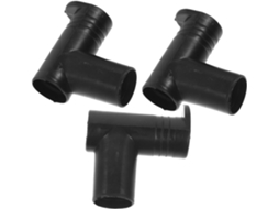 Conjunto De 3 Peças De Conexões Plásticas Para Varal De Roupas.
