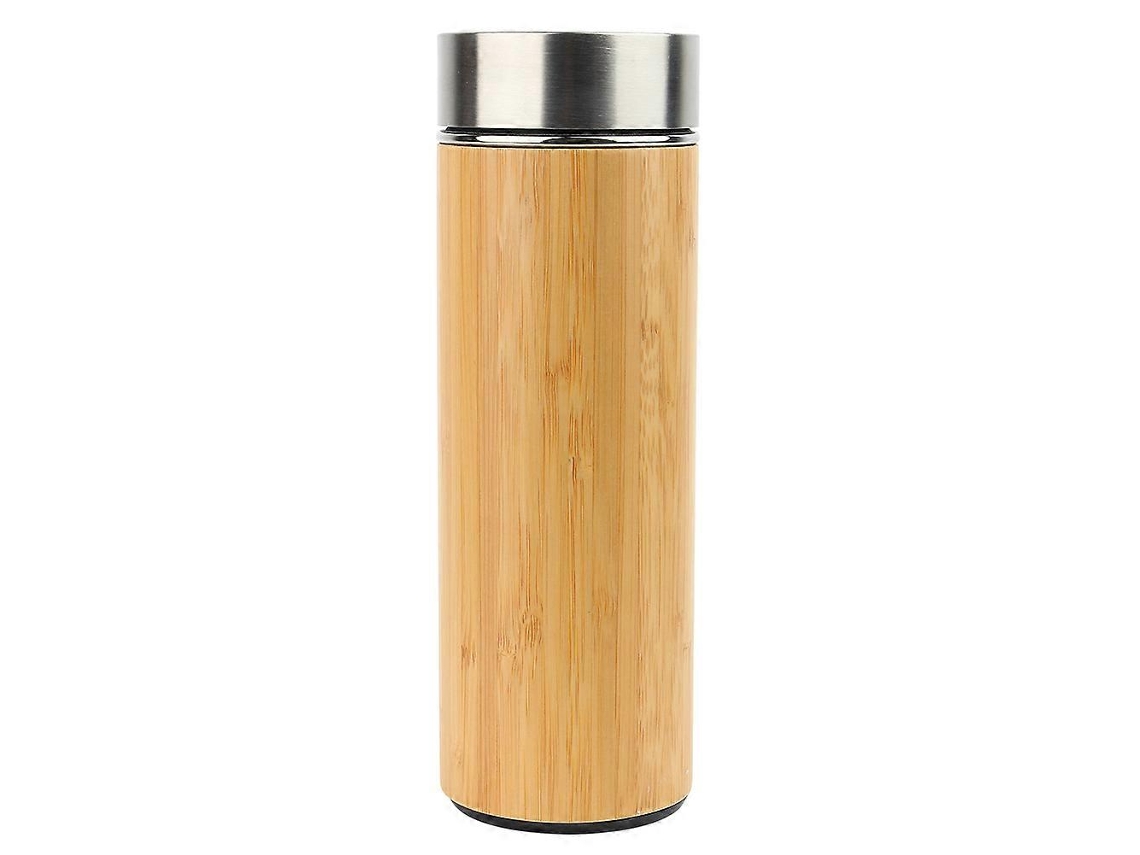 Garrafa Térmica De Bambu Natural Para Chá E Café, Caneca De Viagem A Vácuo Ly Ebike