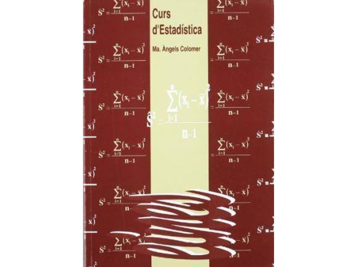 Livro Curs DEstadística de Maria Àngels Et Al Colomer Cugat (Espanhol)