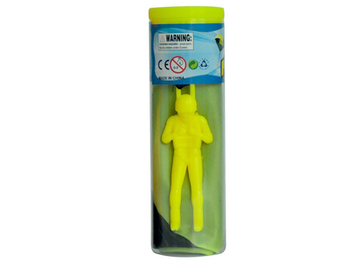 Ats brinquedo de Paraquedas para Crianças, Brinquedo Voador Sem Ângulo, Lançar e Ver Pousar, Brinquedo Ao Ar Livre Verde