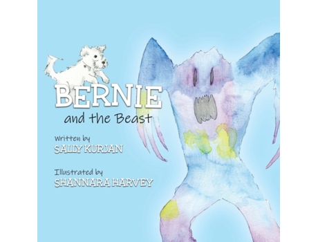 Livro Bernie and the Beast (Bernie the One-Eyed Puppy) Sally Kurjan (Inglês)