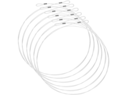 Crafthrou Fio De Nylon Para Pendurar Quadros E Fotos Em Festas Aniversário Conjunto Com 12-unidades Conector Duplo 1, 5m