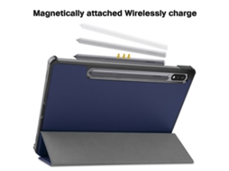 Capa Protetora para Samsung Galaxy Tab S8/s8 Plus com Acordar/dormir Automático e Suporte Tri fold