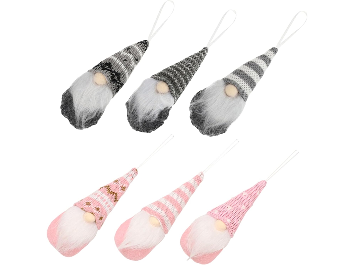 Figuras Nórdicas Tricotadas Para Decoração De Casa E Enfeites De Pelúcia Para Pendurar Em Festas, Mi Gokoco