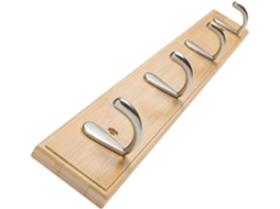 Suporte De Parede Para Toalhas Com Ganchos Aço Inoxidável Hall Entrada, Banheiro, Chaves E Outros Acessórios Fácil De