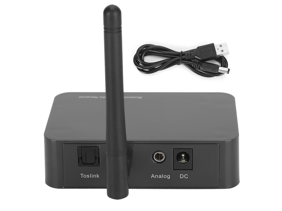 Adaptador De Receptor De Áudio Bluetooth Sem Perda De Sinal E Longa Distância