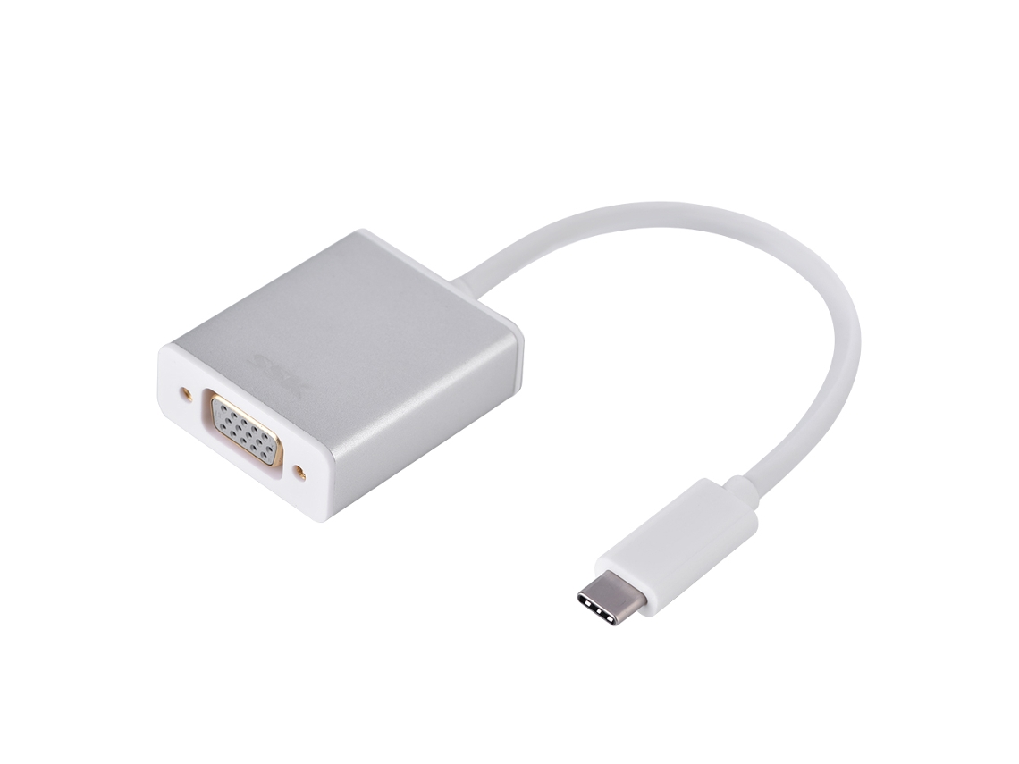 Adaptador (type-c Para Vga, Conversão Hd 1080p)
