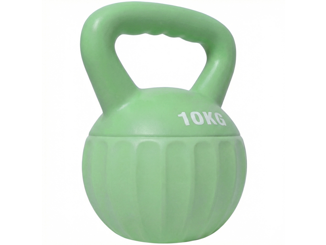 Kettlebell de 6kg com areia, verde BTFORUS