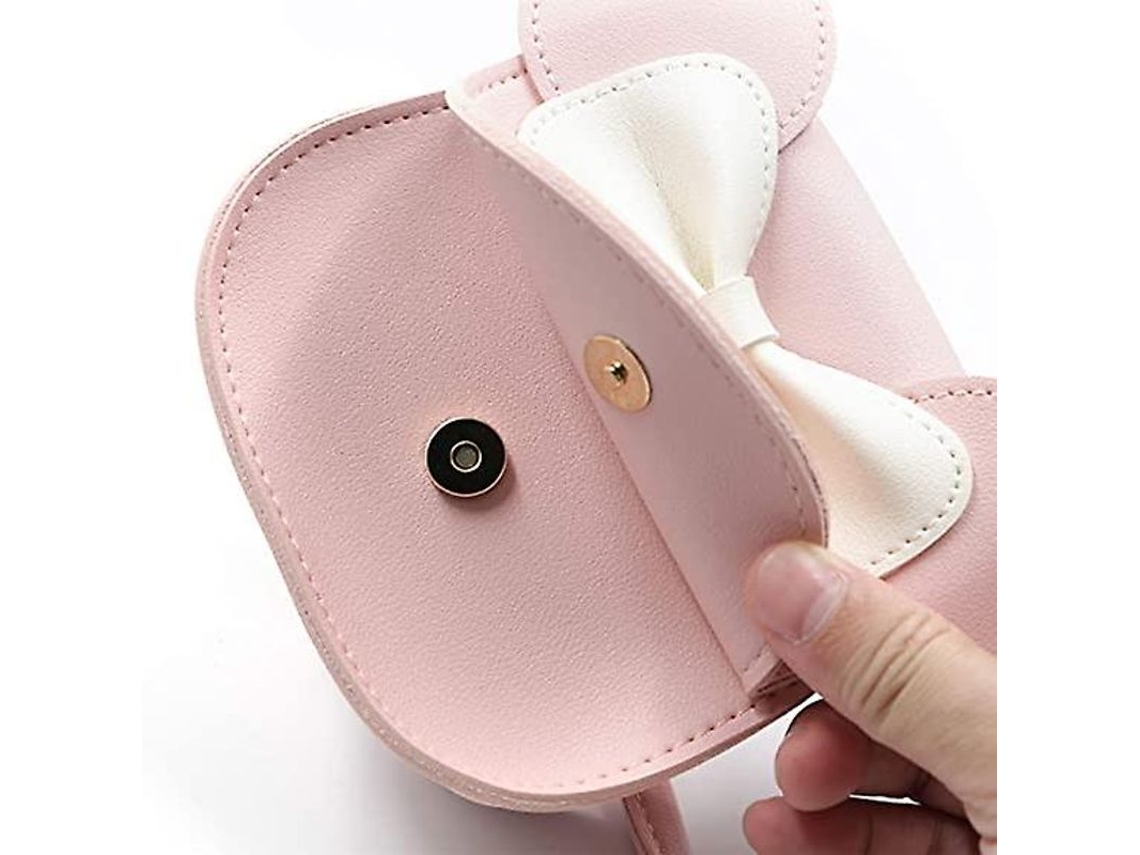 Bolsa Cruzada com Arco Little Mouse Ear de Poliuretano para Crianças | S/MARCA