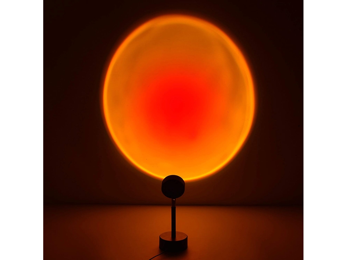 Lâmpada Mesa Projeção Sol Led Arco-Íris Efeito de Cor Ideal para Sala NEVEANCE