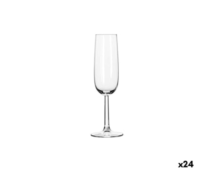 Copo De Champanhe Royal Leerdam Vinci Transparente Vidro 230 Ml (24 Unidades)