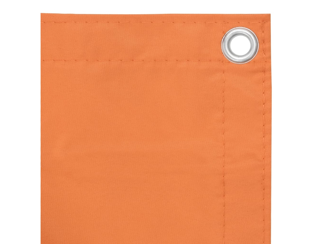 Tela de Varanda 75x500 Cm Tecido Oxford Laranja MAISON EXCLUSIVE