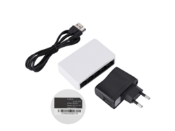 Switch De Rede (rede De 100m, Adaptador De Energia Com Plugue Eu)