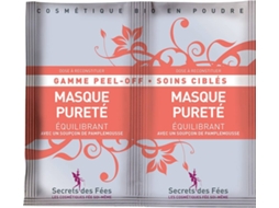 Máscara de Rosto SECRETS DES FÉES Purificante De Ácido Salicílico E Hortelã (2 x 8 gr)