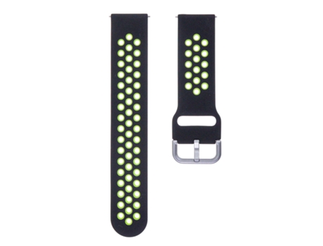 Bracelete De Silicone Spor Para Relógio Apple Watch Aceshley 22Mm(Preto)