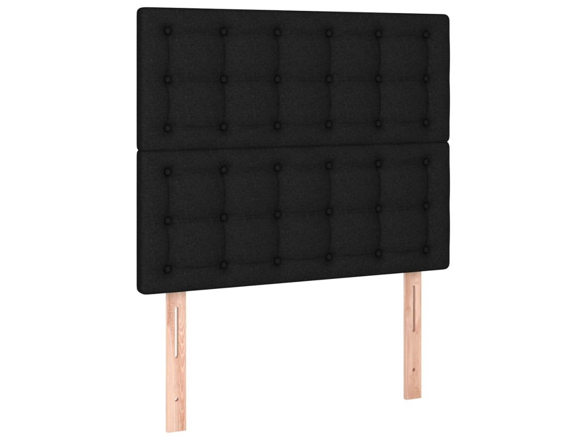 Headboard, Headboards Vidaxl Preto Tecido (100 Cm)