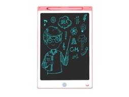Walshlxq tableta Lcd para Crianças Tableta Eletrônica de Desenho Quadro Portátil Brinquedo Educativo de Aprendizagem Cor Rosa Escrita À Mão
