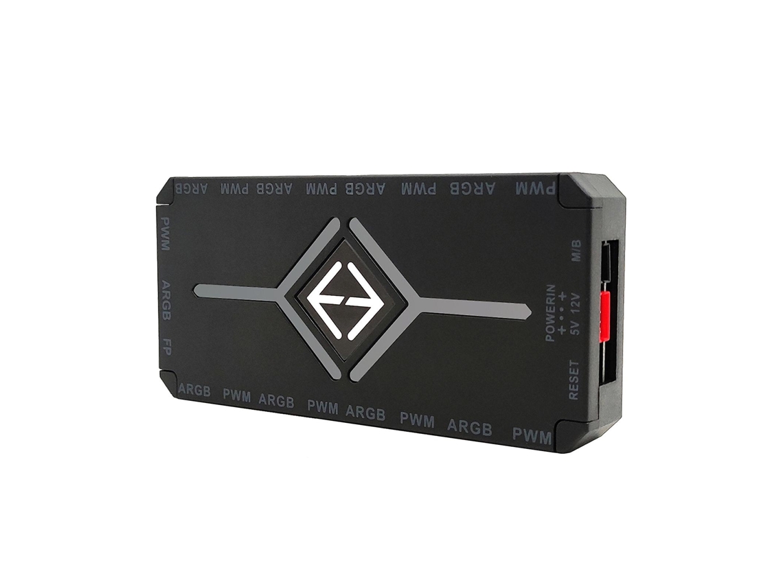 Hub De 4 Pinos Para Ventoinhas Pwm Argb, Controlador, Ventoinha De Chassi Pwm, Adaptador De Placa Mãe Slowmoose