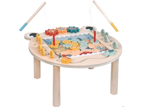 Mesa de Atividades de Madeira PLAY TO GROW