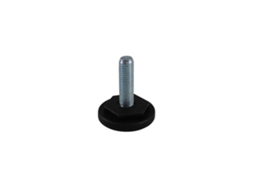 Pé Regulável Macho Preto M10x50mm