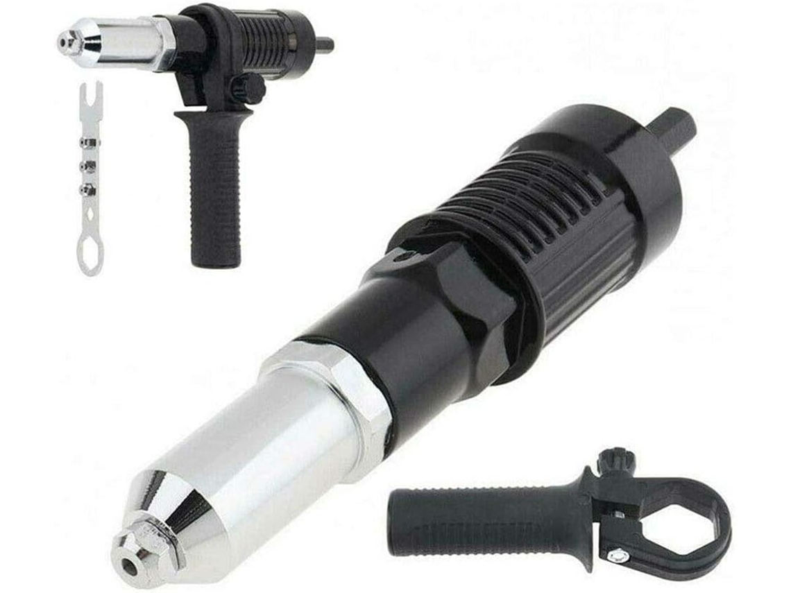 Kit De Ferramentas Manuais Para Rebitagem, Clipe De Três Garras Para Fixação Segura Dos Pregos, Cabo Vertical Que Oferece Conforto E Controle Durante