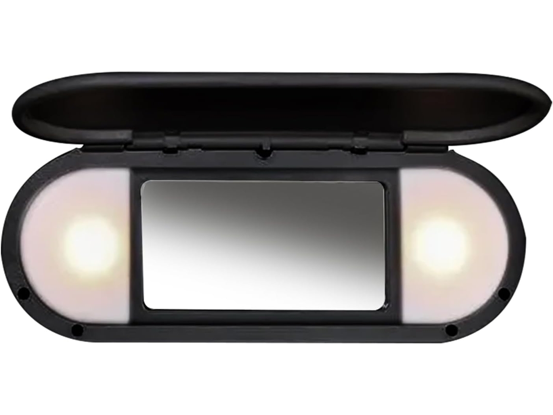 Maquiagem Espelho Com Capa Protetora Para Queimaduras Solares - Cosmetic Espelho