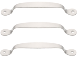 Suportes Criativos Para Tábuas De Corte Homoyoyo, Conjunto De 3 Peças Em Aço Inoxidável Espesso 95mm Com Furo Único