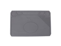 Tapete de Reparo Primerox Silicone Isolante com Régua, 81 Posições para Parafusos, Anti deslizante