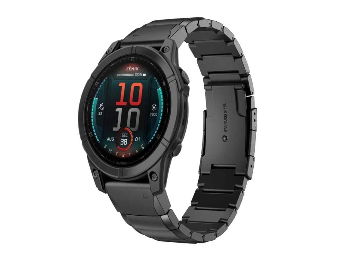 Bracelete Garmin Vivoactive 4s Silicone Textura Listrada de 18mm XIAOMOYU