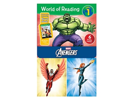 Livro World of Reading Avengers Boxed Set de Dbg (Inglês)