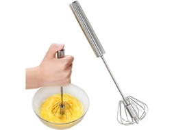 Batedor de Mão de Aço Inoxidável para Cozinha Casa