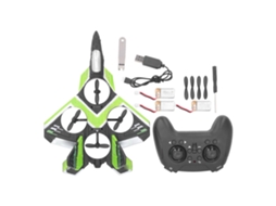 Mali avião de Espuma Rc com Luz Rolamento 360 Graus Altitude Fixa Quadcopter Brinquedo 3 Baterias para Crianças Adultos