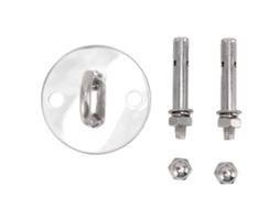 GANCHÃO de Teto Primerox em Aço Inox 304 Forma de U para Piscina Balanço Cadeira Rede