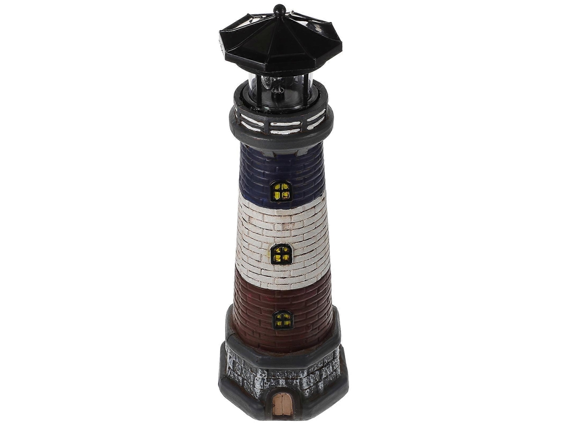 Farol De Resina Movido A Energia Solar Para Decoração De Casa, Economia De Energia, 1 Pacote Olysi Shop