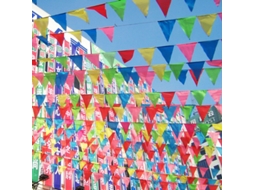 Laxiscreed Bandeira De Festa Com 150 Pennants Coloridos Para Decoração De Eventos